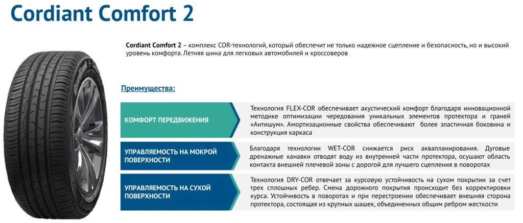 Cordiant Comfort 2 Cordiant Comfort 2
