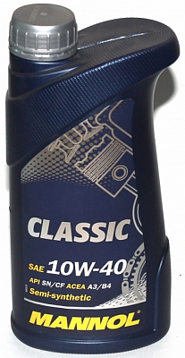 Масло Mannol Classic 10W40 п/с 1л MN75011