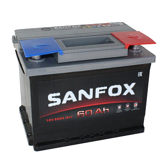 Sanfox 60 А/ч обратная п.