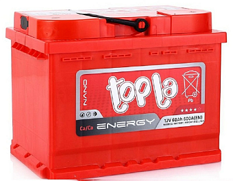 TOPLA Energy 60 А/ч обратная EN600А