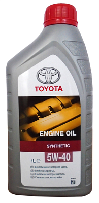 Масло Toyota Engine Oil 5W40 син 1л 0888080376