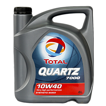Масло Total Quartz 7000  10W40 п/с 4л 148593