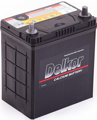 Delcor 40 А/ч прямая 370A CCA Азия
