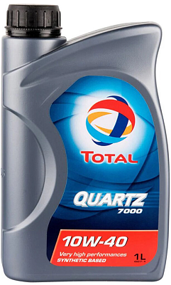 Масло Total Quartz 7000  10W40 п/с 1л 201528