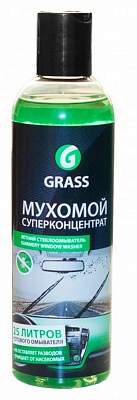 Жидкость омывателя летняя GRASS Мухомой конц. 250мл 110104