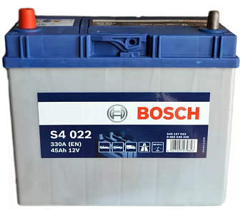 BOSCH Silver 45 А/ч прямая EN330A 