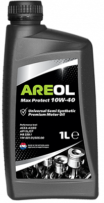 Масло Areol max protect 10W40 п/с 1л 10W40AR002