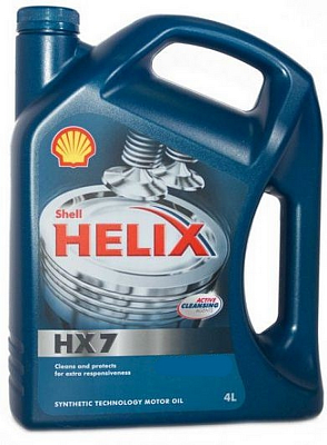 Масло SHELL Helix HX7 5W30 п/с 4л 550046351
